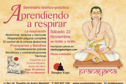 Curso de Pranayama. Aprendiendo a respirar