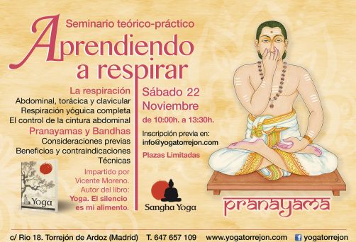 Curso de Pranayama. Aprendiendo a respirar